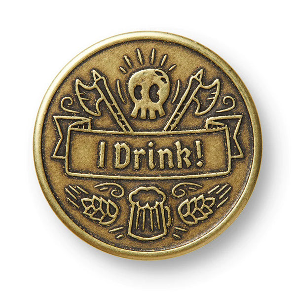 Heroes of Barcadia Coin of Conflict Resolution.