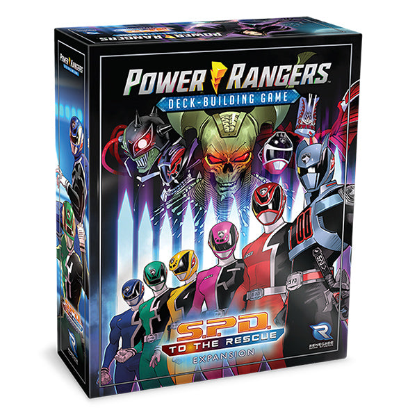 Power Rangers Deck-Building Game S.P.D. to the Rescue.