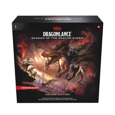 D&D Role Playing Game Dragonlance Shadow Dragon Queen Hardcover, Deluxe Edition