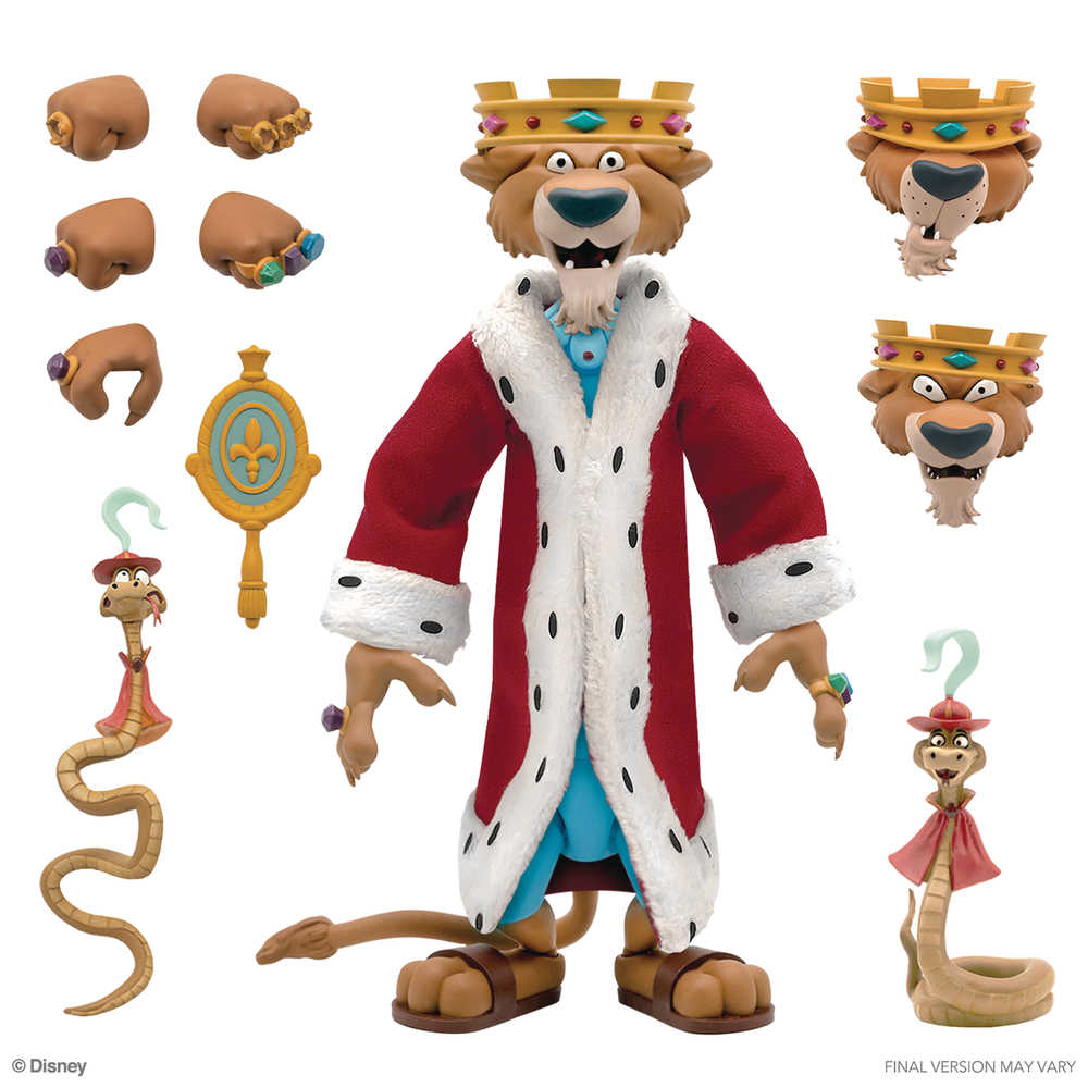 Disney Ultimates Wave 1 Prince John Action Figure
