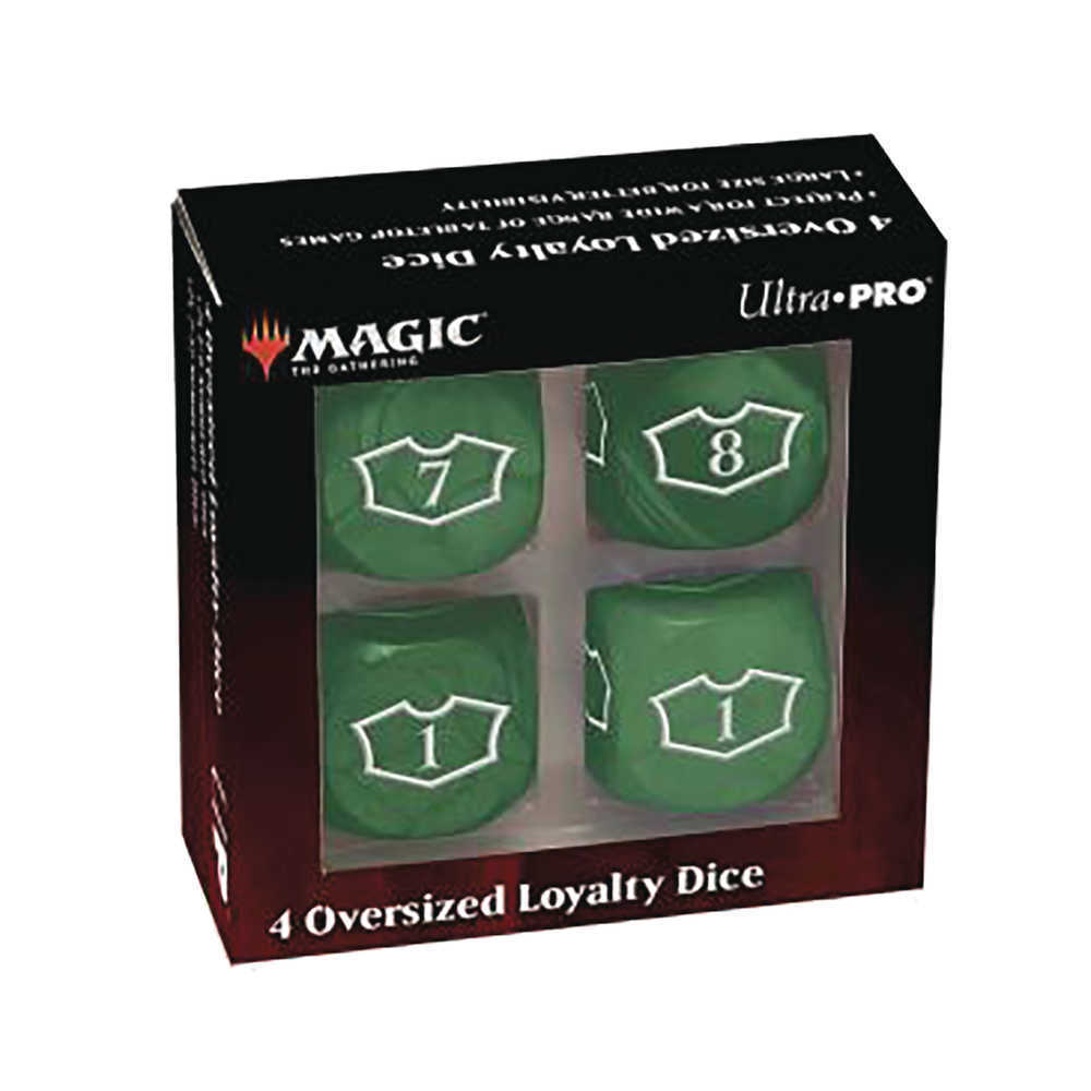 Magic The Gathering Collectible Card Game Deluxe 22mm 22mm Forest Loyalty Dice Set