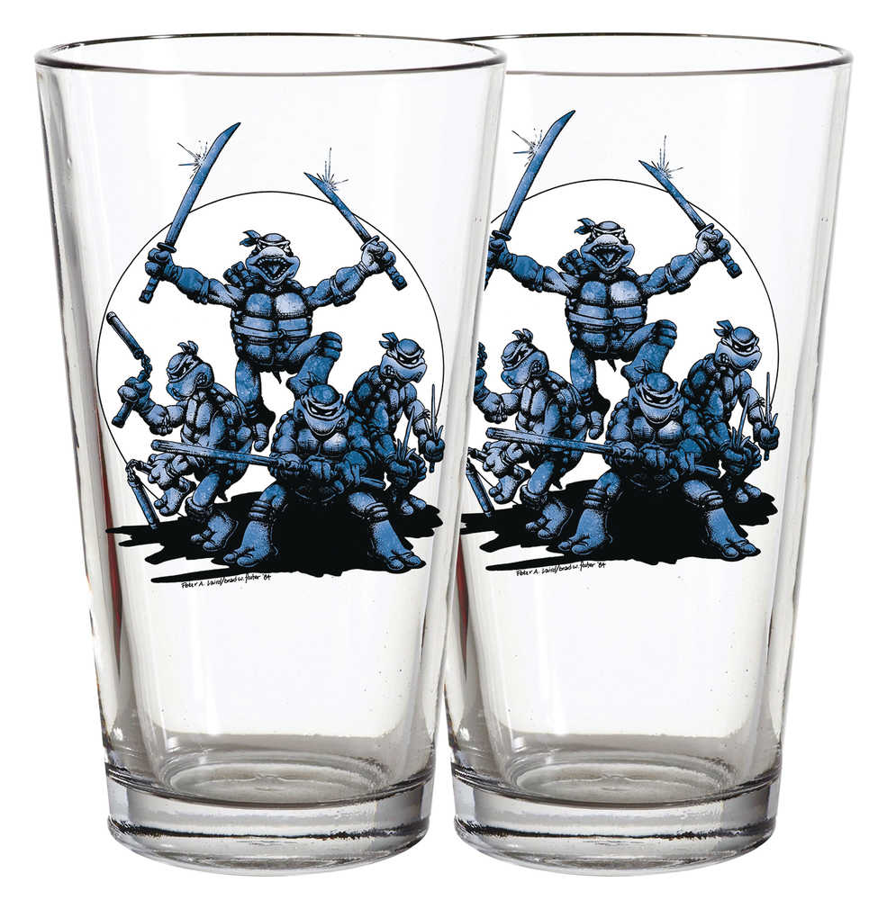 Teenage Mutant Ninja Turtles Blue Moon Previews Exclusive Pint Glass