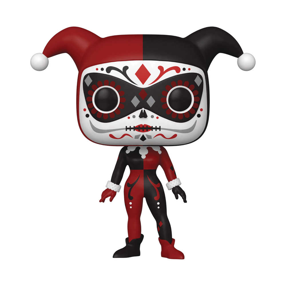 Pop Heroes Dia De Los DC Green Lantern Harley Vinyl Figure
