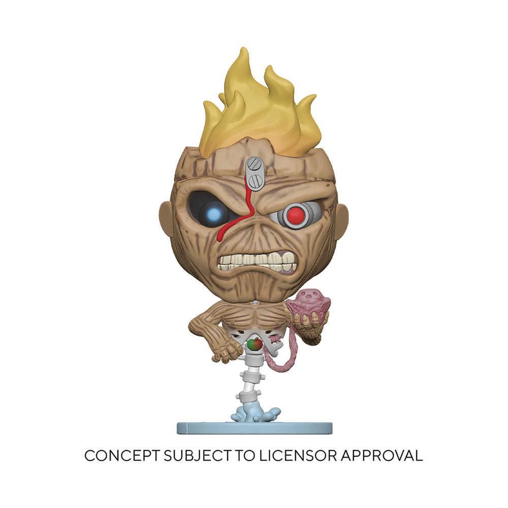 Pop Rocks Iron Maiden Seventh Son Of Seventh Son Vinyl Figure