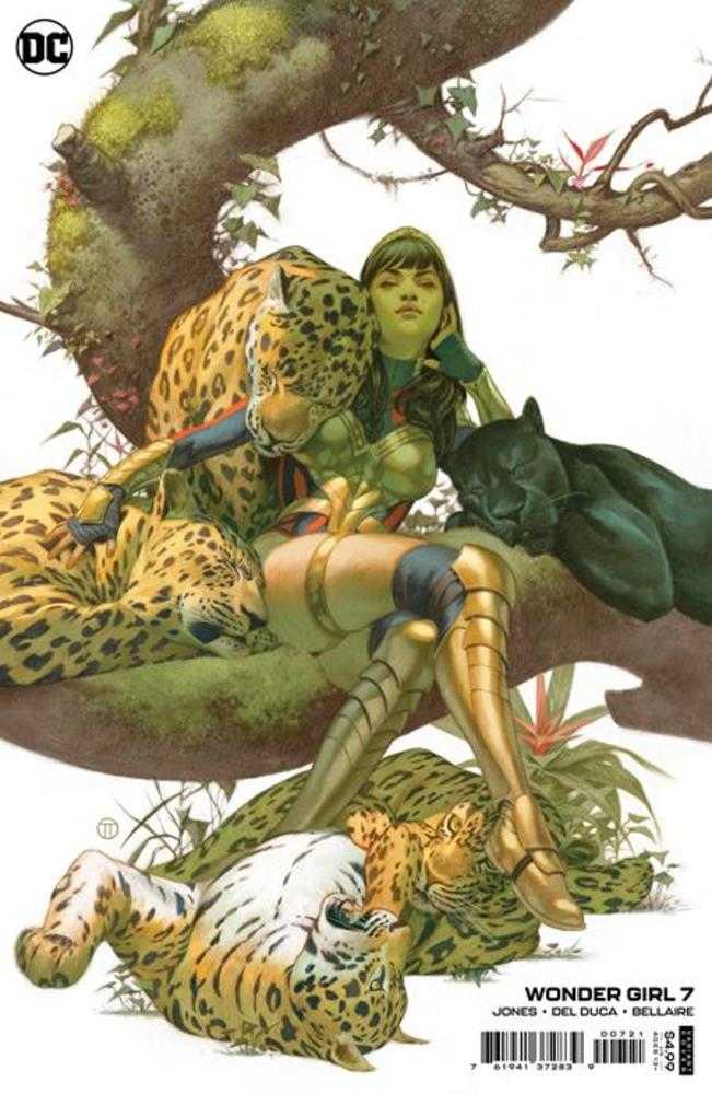 Wonder Girl #7 Cover B Julian Totino Tedesco Card Stock Variant