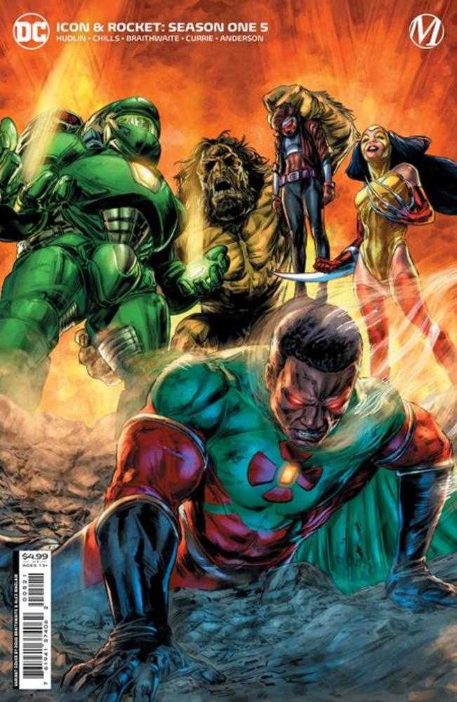 Icon & Rocket Season One #5 (Of 6) Cover B Doug Braithwaite Card Stock Variant