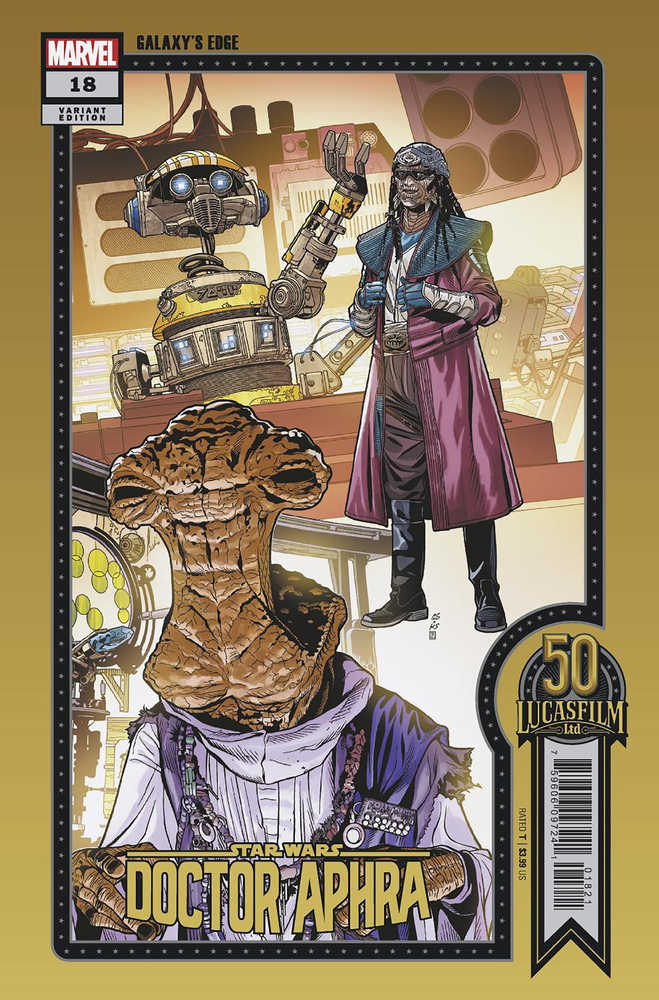 Star Wars Doctor Aphra #18 Sprouse Lucasfilm 50th Variant