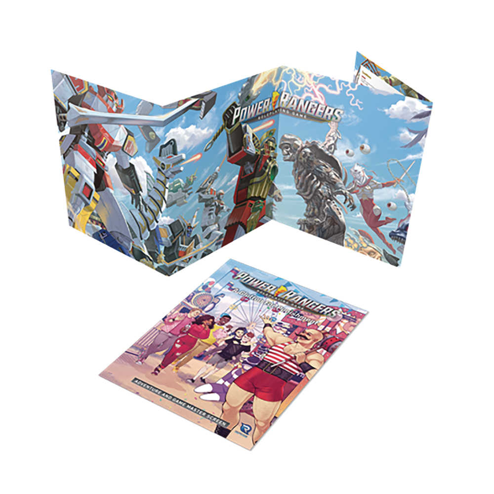 Power Rangers Role Playing Game Glutton Punishment Book & Gm Screen