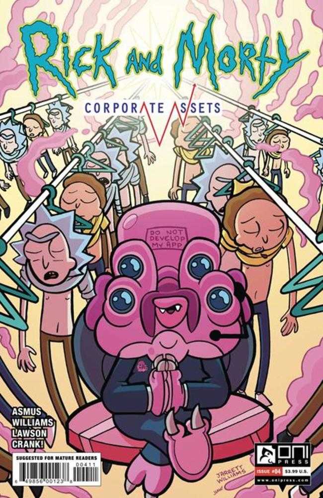 Rick And Morty Corporate Assets #4 Cover A Williams