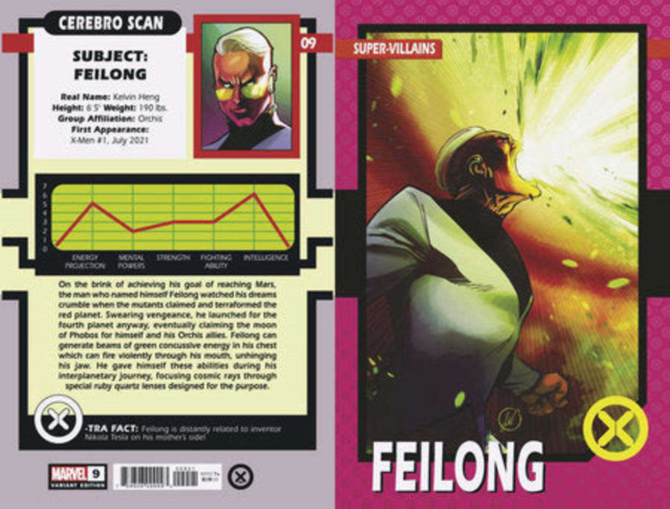 X-Men #9 Werneck Trading Card Variant