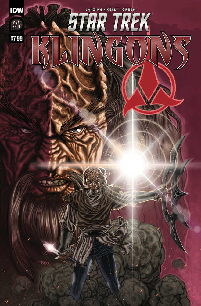 Star Trek Klingons One Shot Cover A Green