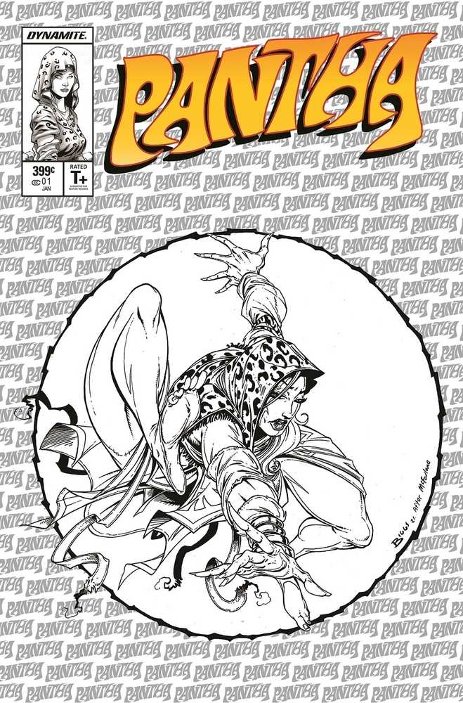 Pantha #1 Cover T 11 Copy Foc Variant Edition McFarlane Homage Biggs Line