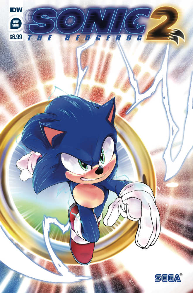 Sonic The Hedgehog 2 Official Movie Pre Quill Cover A Thomas (