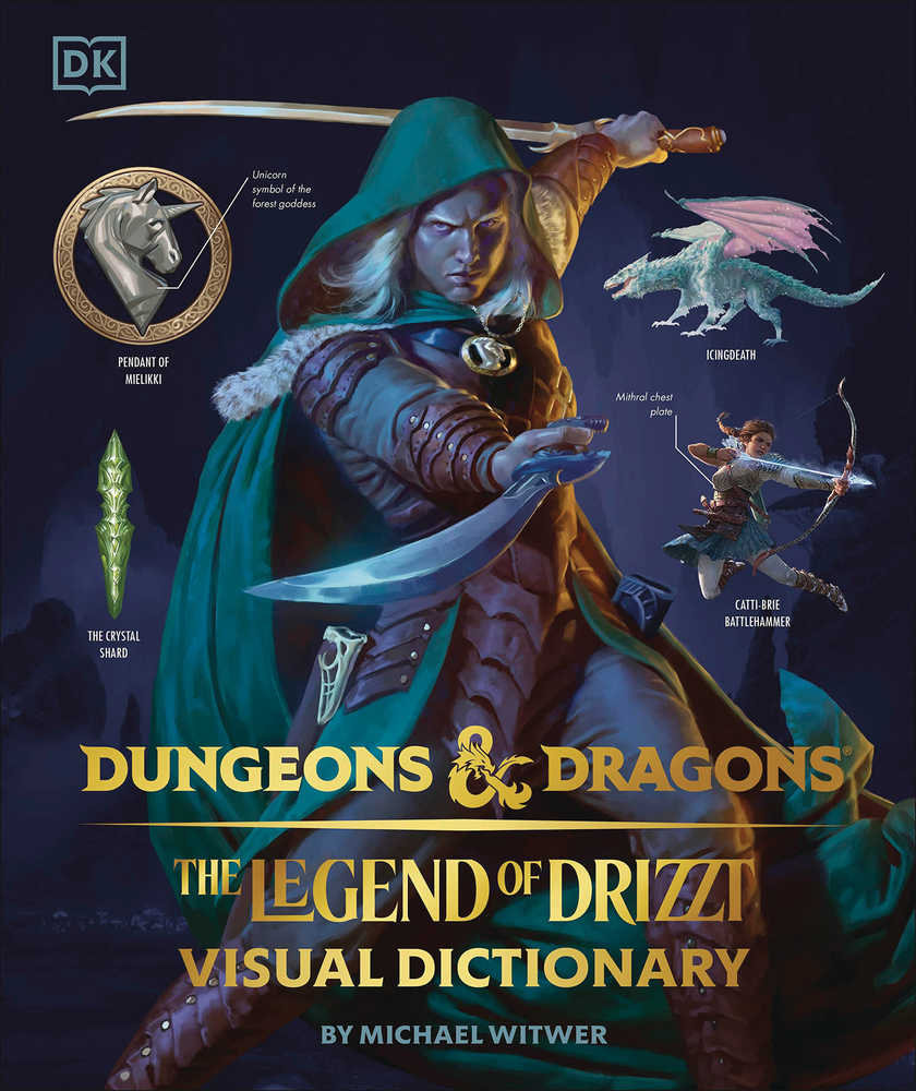 Dungeons & Dragons Legend Of Drizzt Visual Dictionary