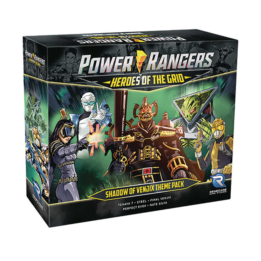 Power Rangers Heroes Grid Shadow Of Venjix Theme Pack Exp (C