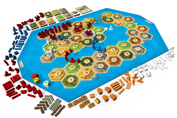 Catan: Treasures, Dragons and Adventurers Scenario