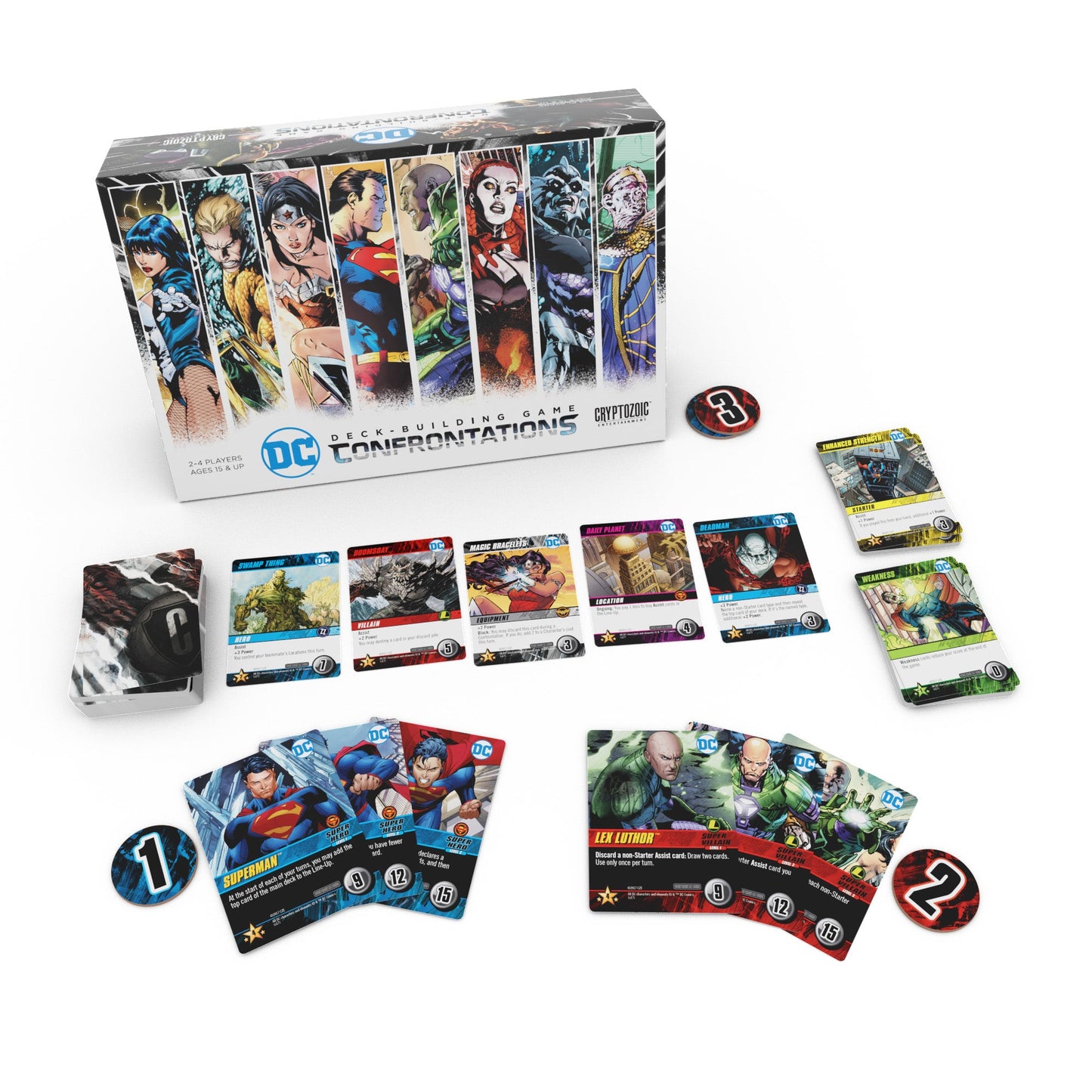 DC Comics Deck Building Game Confrontations