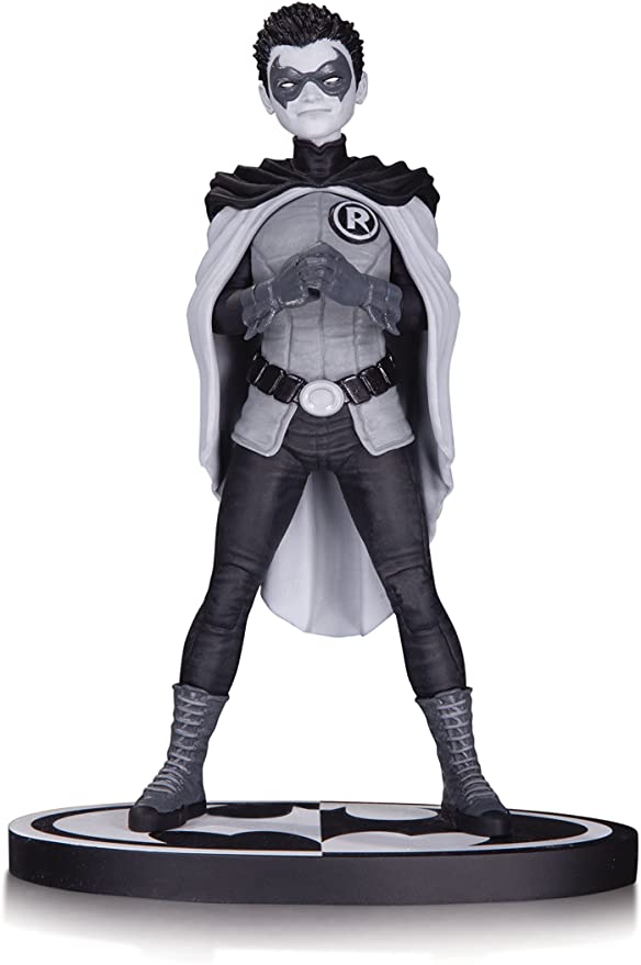Batman Black & White Statue Robin By Frank Quitely