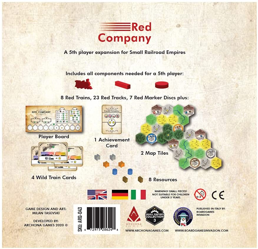 Small Railroad Empires - Red Company Expansion