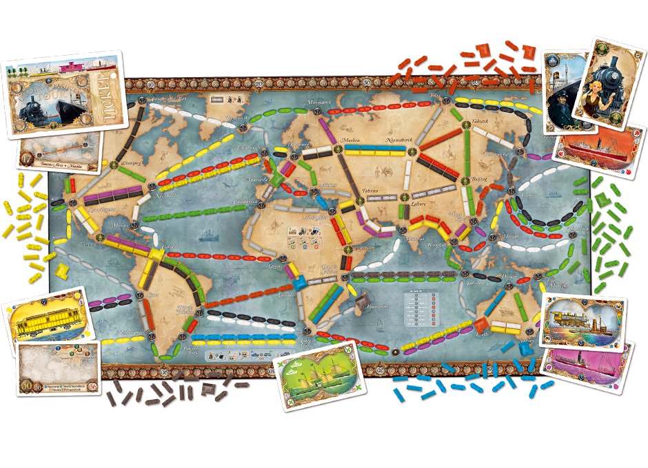 Ticket to Ride - Rails and Sails