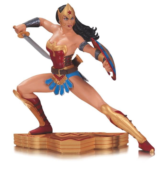 Wonder Woman Art Of War Statue By Garcia Lopez
