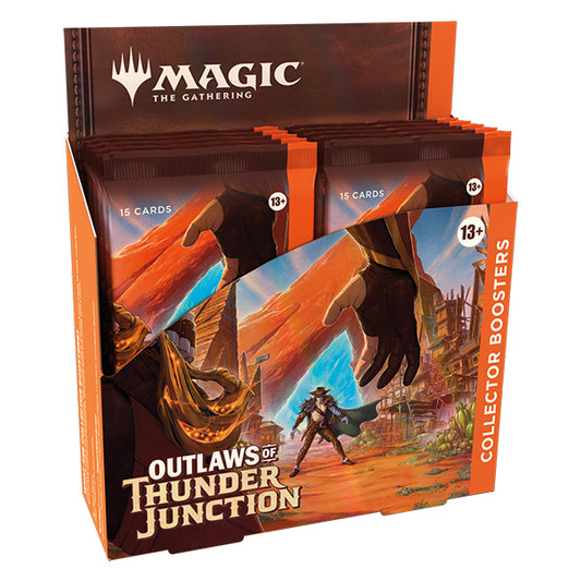MTG: Outlaws of Thunder Junction Collector's Booster Display.