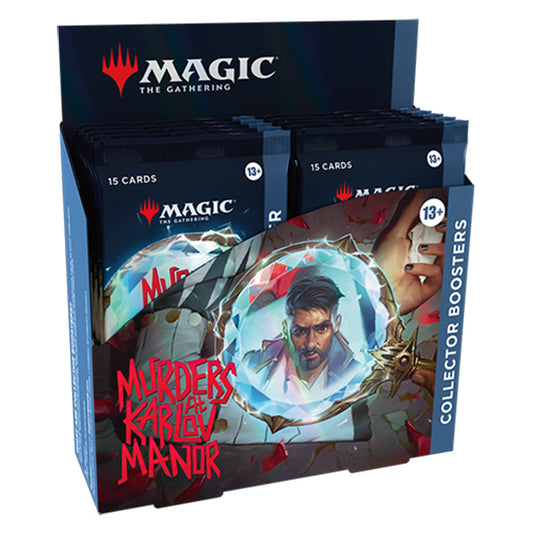MTG: Murders at Karlov Manor Collector's Booster Display.