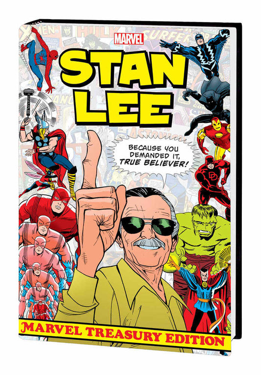 Stan Lee Marvel Treasury Edition Slipcase Hardcover