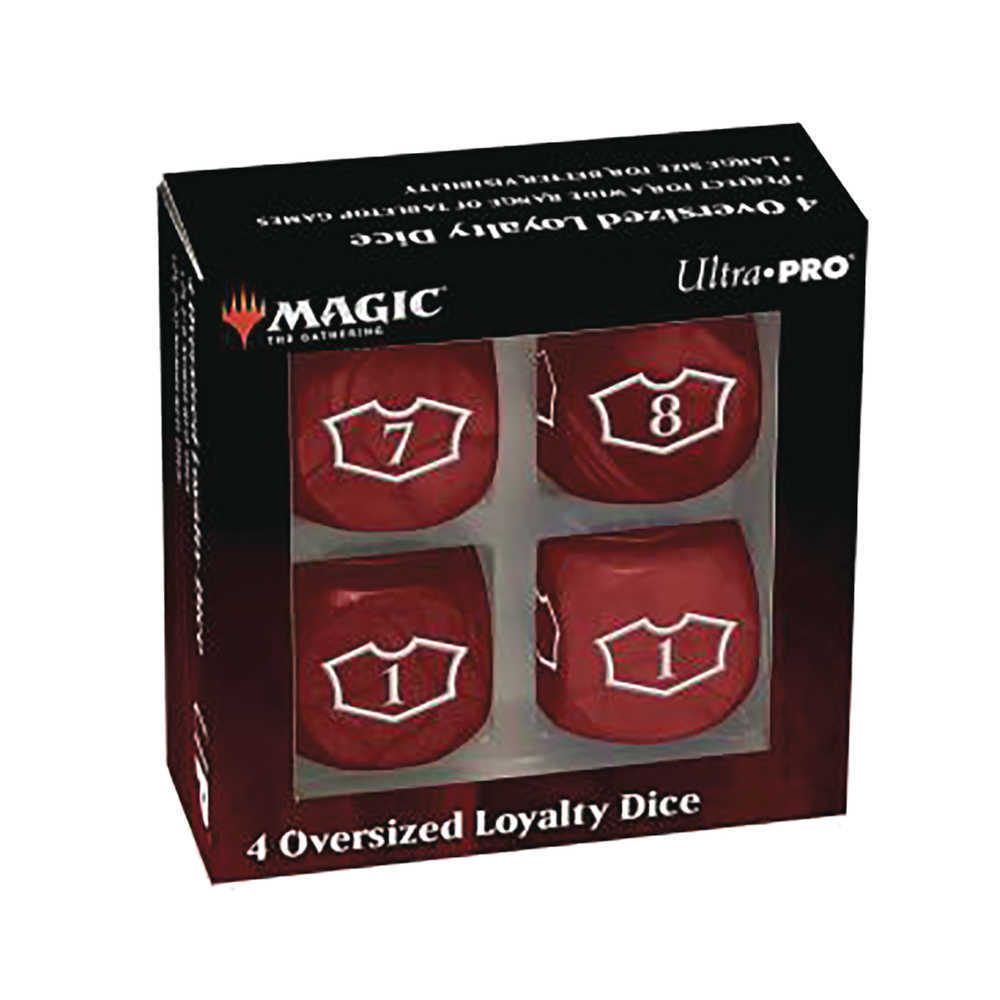 Magic The Gathering Collectible Card Game Deluxe 22mm 22mm Mountain Loyalty Dice Set