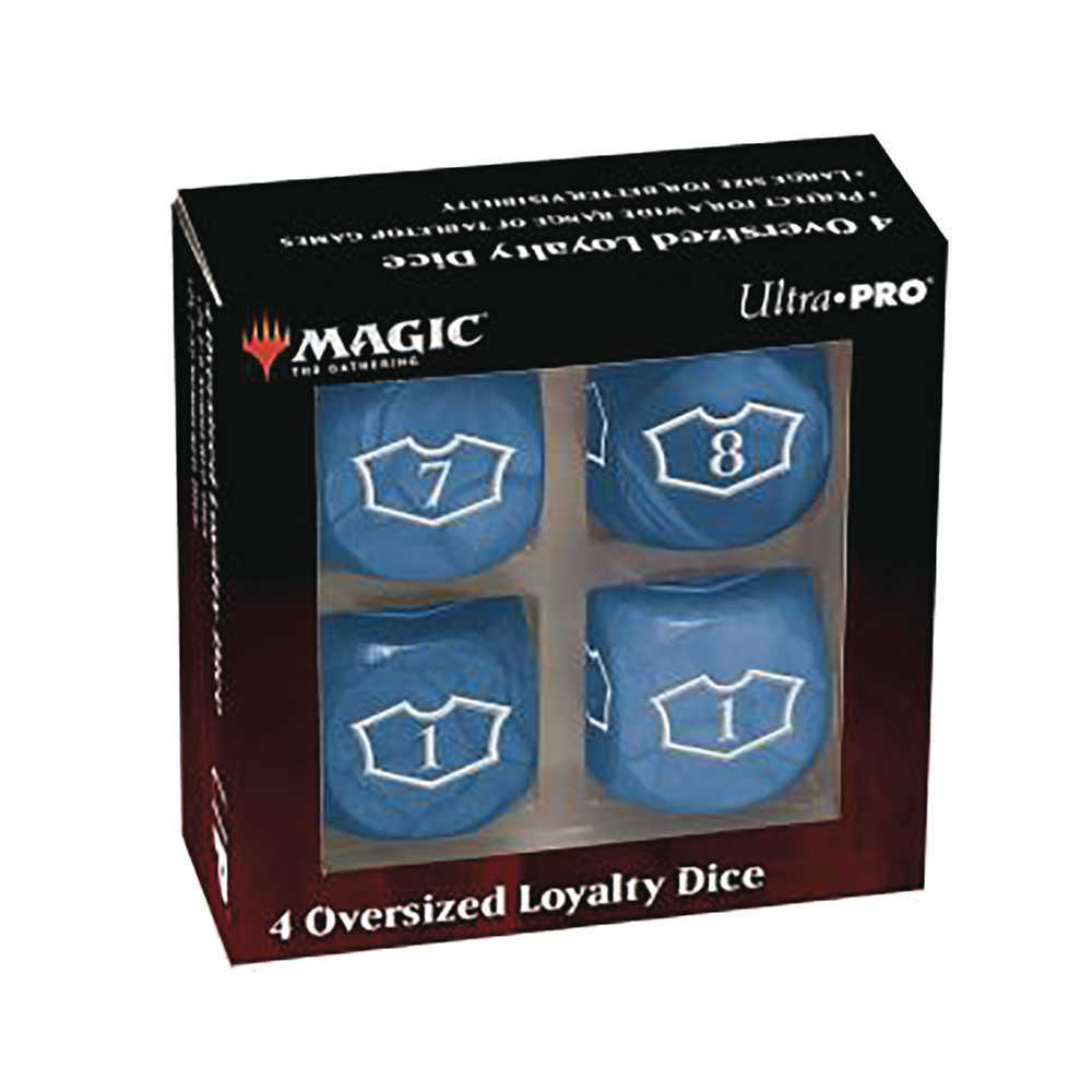 Magic The Gathering Collectible Card Game Deluxe 22mm Island Loyalty Dice Set