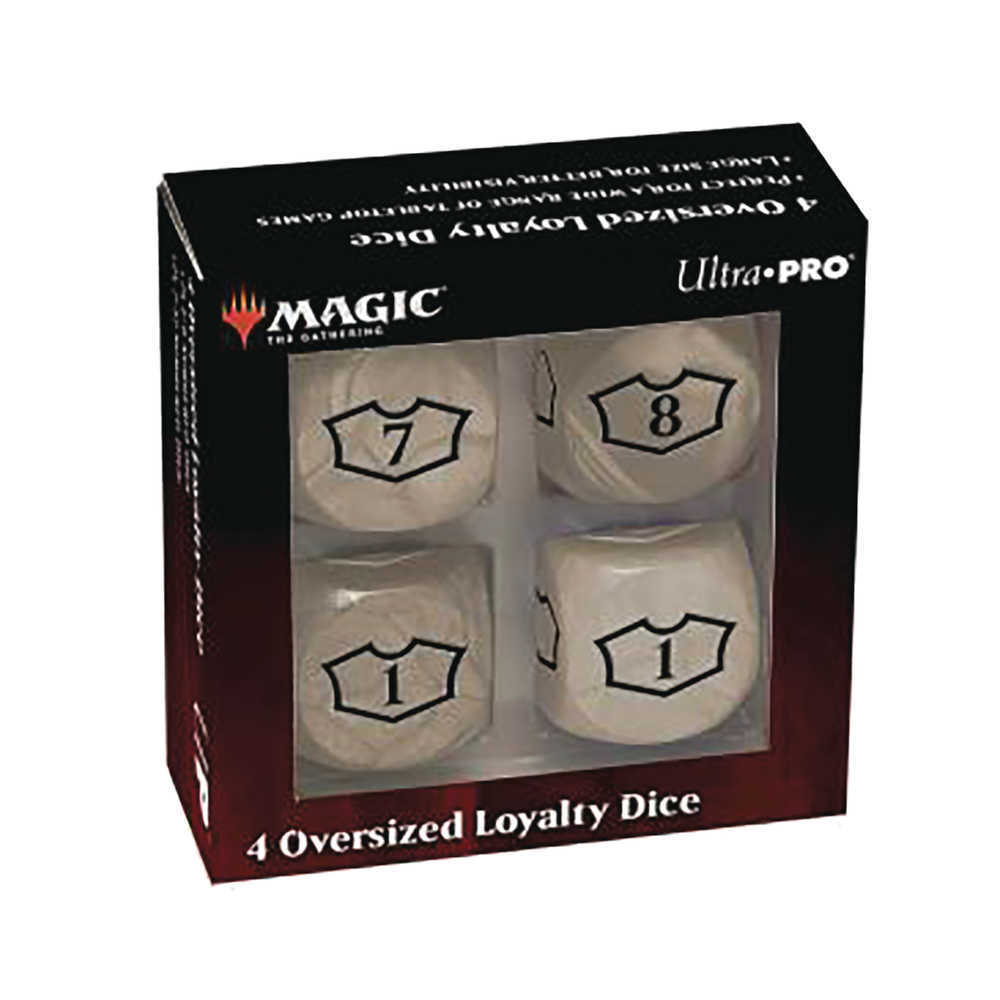 Magic The Gathering Collectible Card Game Deluxe 22mm Plains Loyalty Dice Set