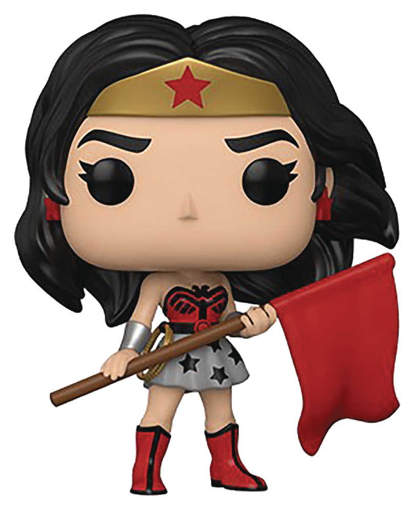 Pop Heroes Wonder Woman 80th Ww Superman Red Son Vinyl Figure