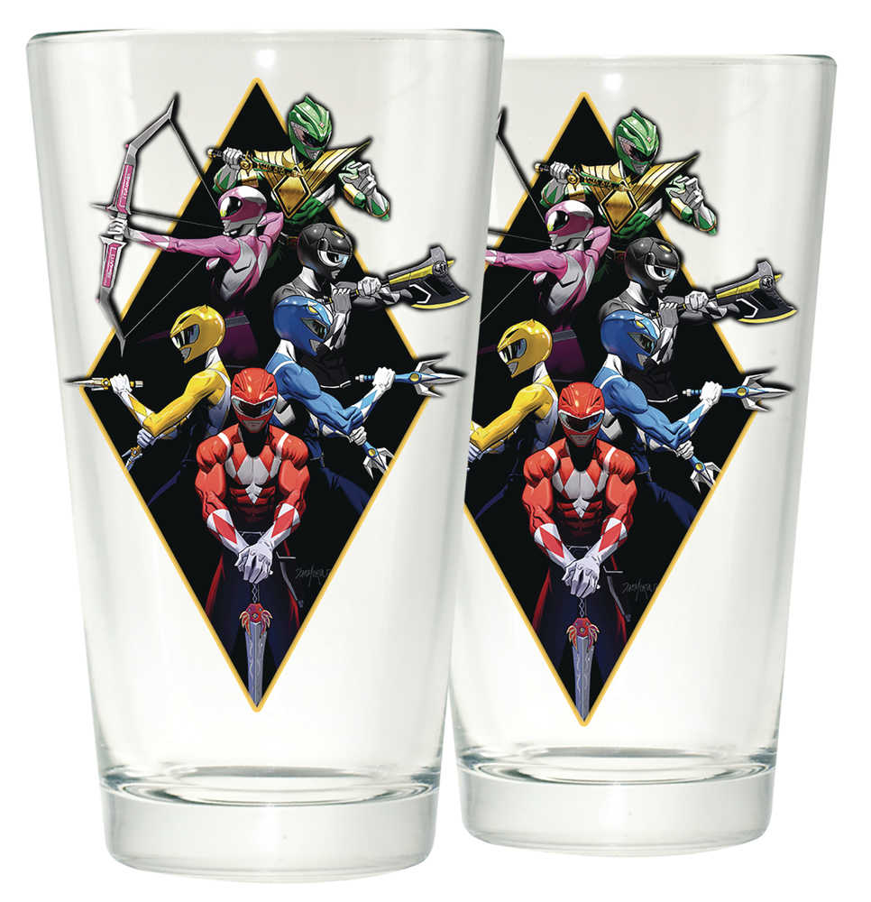 Power Rangers Black Diamond Previews Exclusive Pint Glass