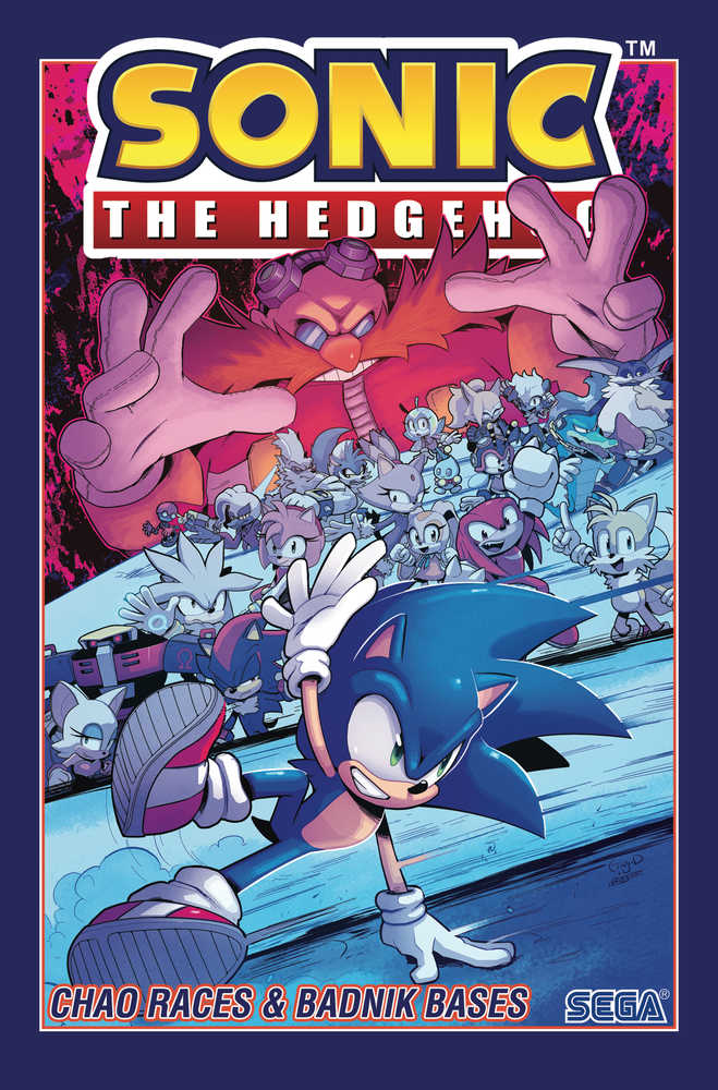 Sonic The Hedgehog TPB Volume 09 Chao Races & Badnik Bases