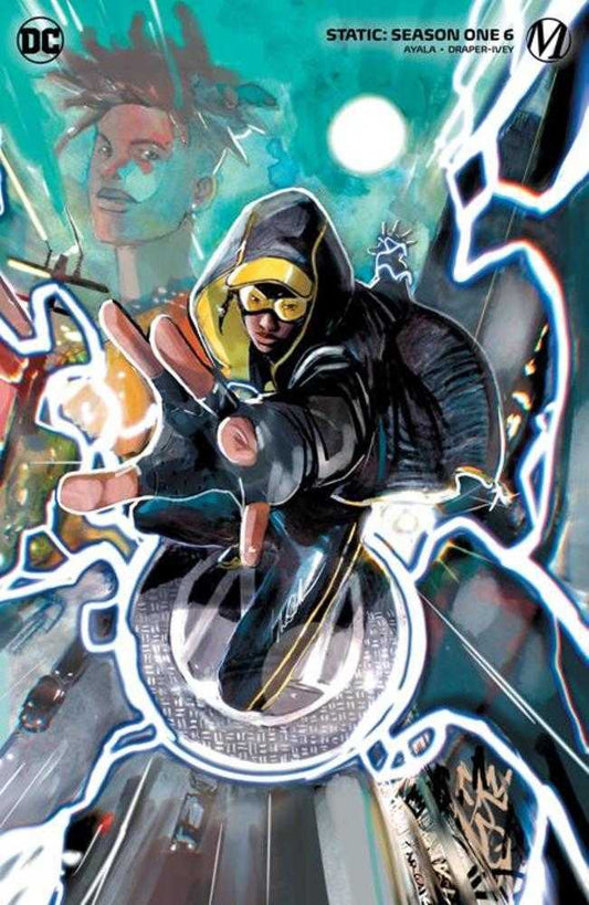 Static Season One #6 (Of 6) Cover B Nikolas Draper-Ivey Card Stock Variant