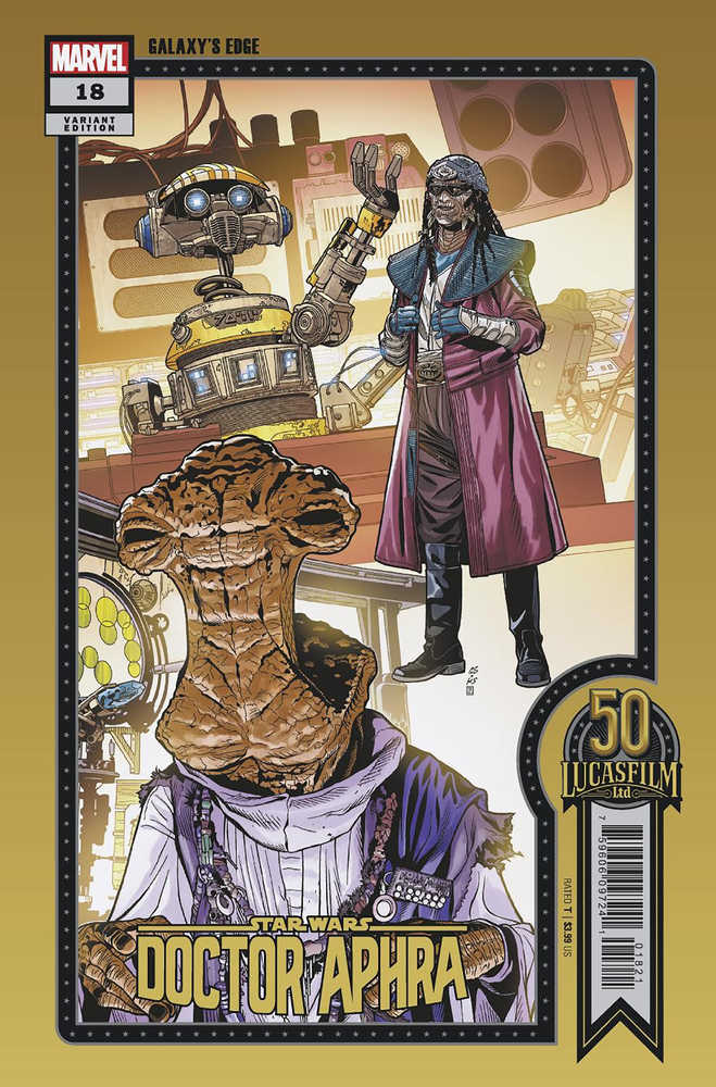 Star Wars Doctor Aphra #18 Sprouse Lucasfilm 50th Variant