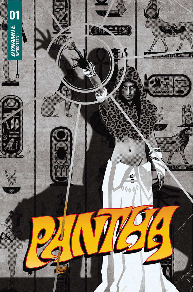 Pantha #1 Cover H 20 Copy Variant Edition Fornes Black & White