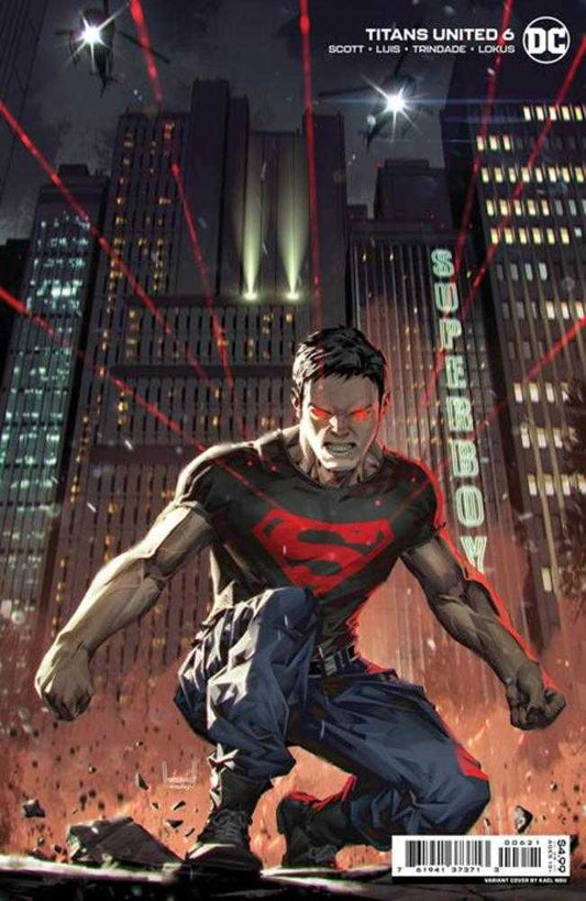 Titans United #6 (Of 7) Cover B Kael Ngu Card Stock Variant