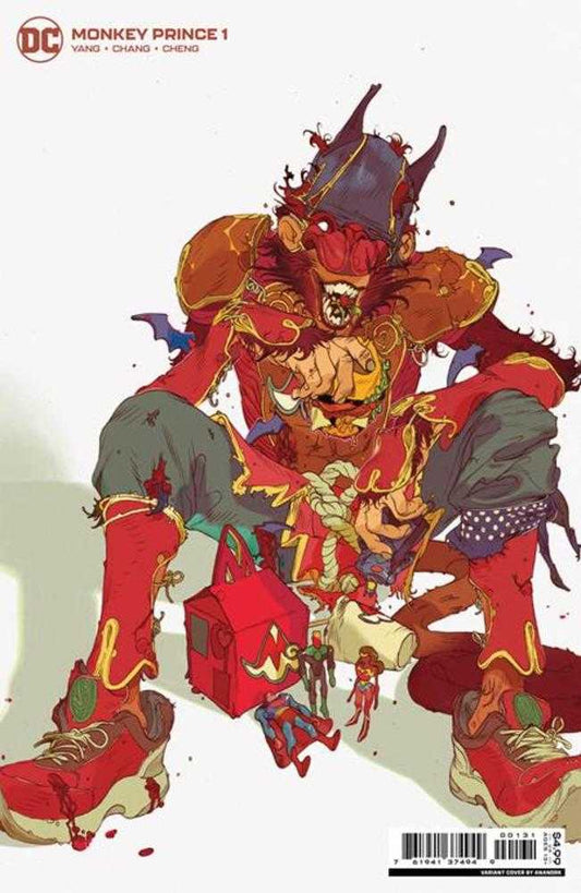 Monkey Prince #1 (Of 12) Cover D 1 in 25 Anand Radhakrishnan Card Stock Variant