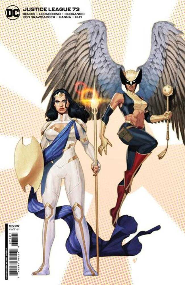 Justice League #73 Cover B Ariel Olivetti Card Stock Variant