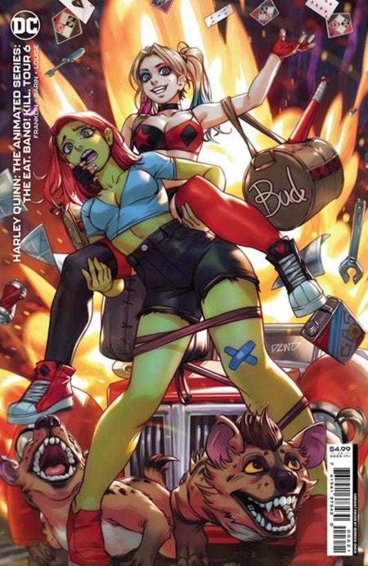 Harley Quinn The Animated Series The Eat Bang Kill Tour #6 (Of 6) Cover B Derrick Chew Card Stock Variant (Mature)