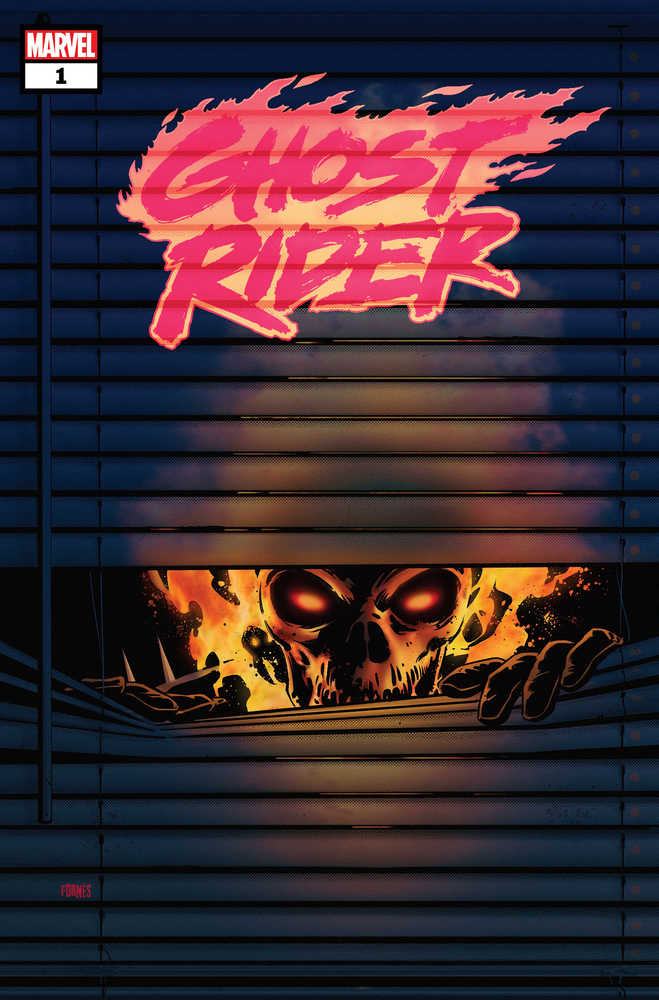 Ghost Rider #1 Fornes Window Shades Variant