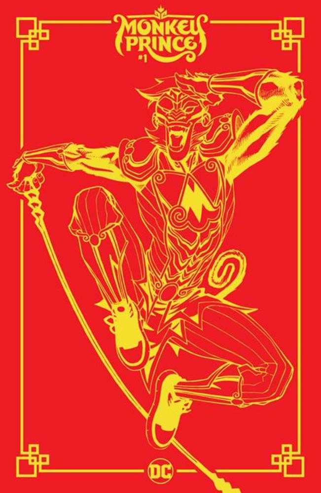 Monkey Prince #1 (Of 12) Cover F Gold Foil Red Envelope Card Stock Variant