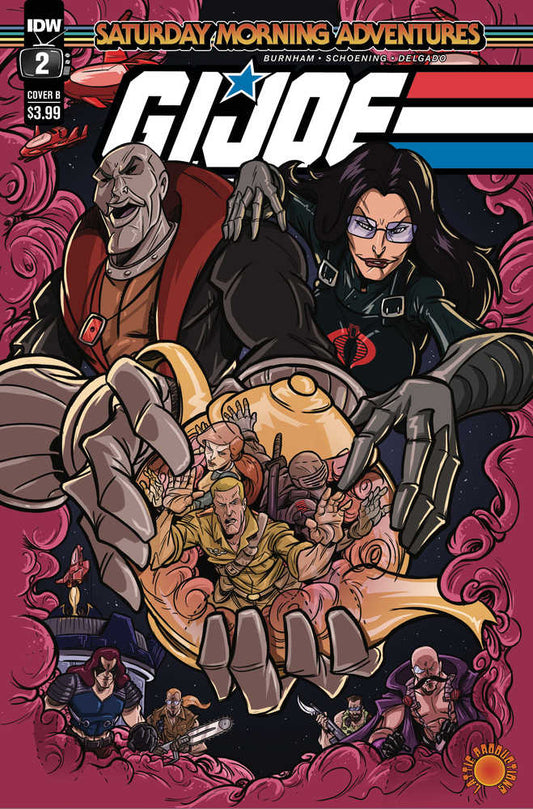 G.I. Joe Rah Saturday Morning Adventure #2 (Of 4) Cover B Lattie