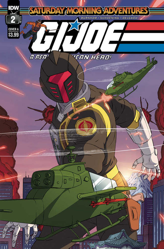 G.I. Joe Rah Saturday Morning Adventure #2 (Of 4) Cover A Schoening
