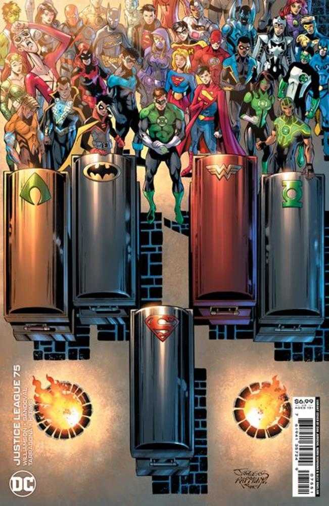 Justice League #75 Cover D Dan Jurgens & Norm Rapmund Card Stock Variant