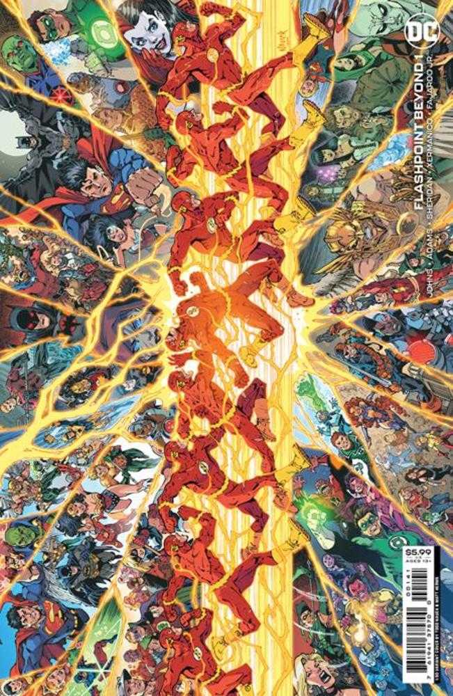 Flashpoint Beyond #1 (Of 6) Cover D 1 in 50 Todd Nauck Card Stock Variant