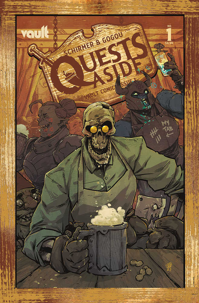 Quests Aside #1 Cover B Dialynas