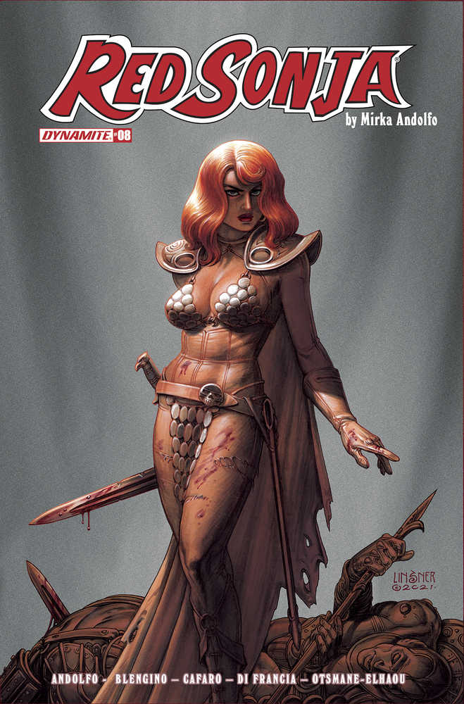Red Sonja (2021) #8 Cover C Linsner