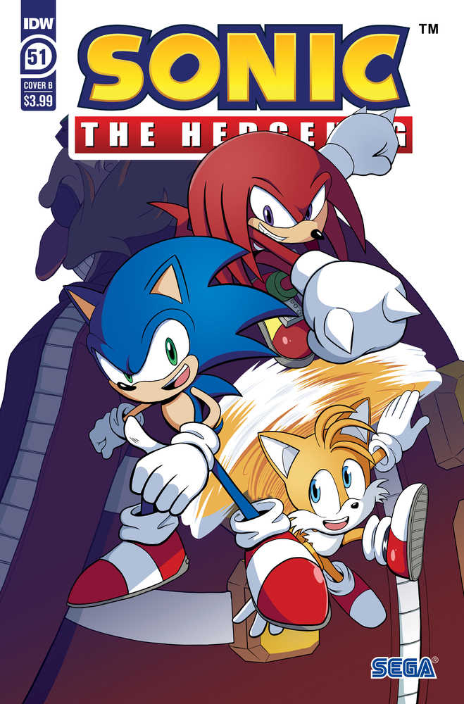 Sonic The Hedgehog #51 Cover B Lide